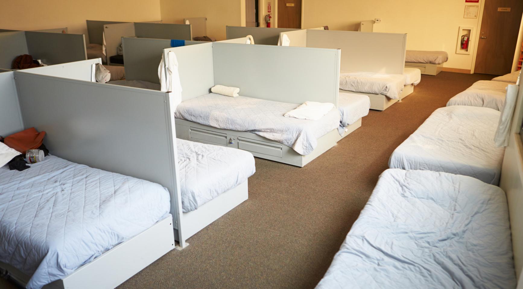 Asylum seekers have slept in emergency night shelters 60,000 times since last December