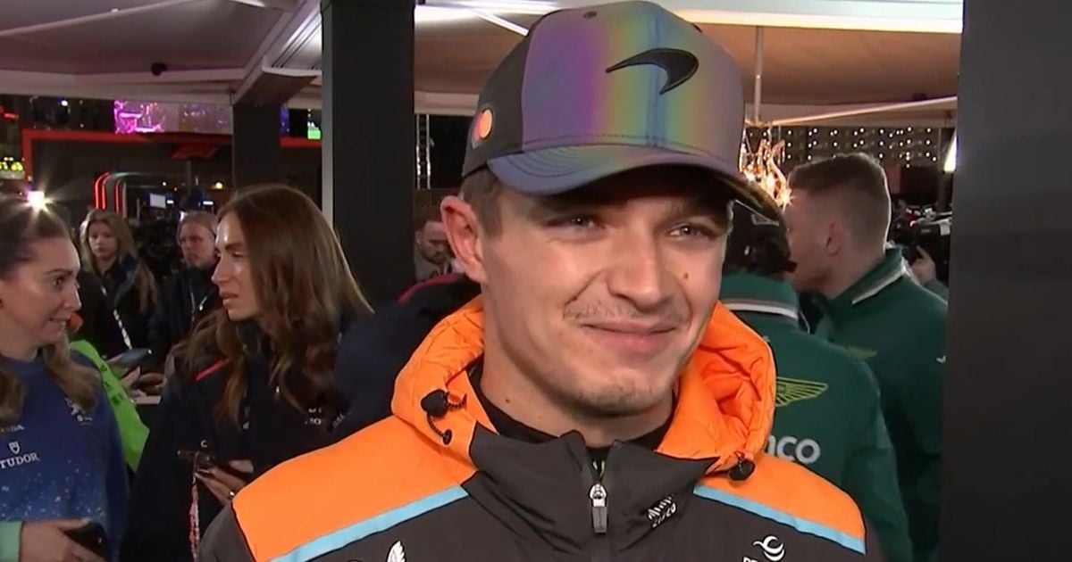 Lando Norris reaction says it all as Max Verstappen secures F1 title at Las Vegas GP