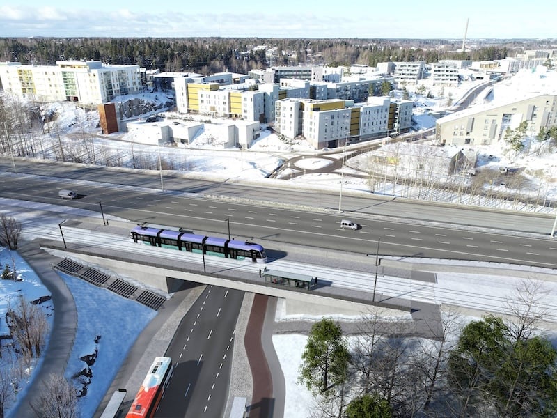 Helsinki to introduce new tram line with development plans