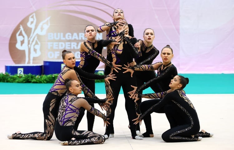 Bulgaria's Senior, Junior National Teams Win Medals at World Aesthetic Group Gymnastics Championships in Estonia