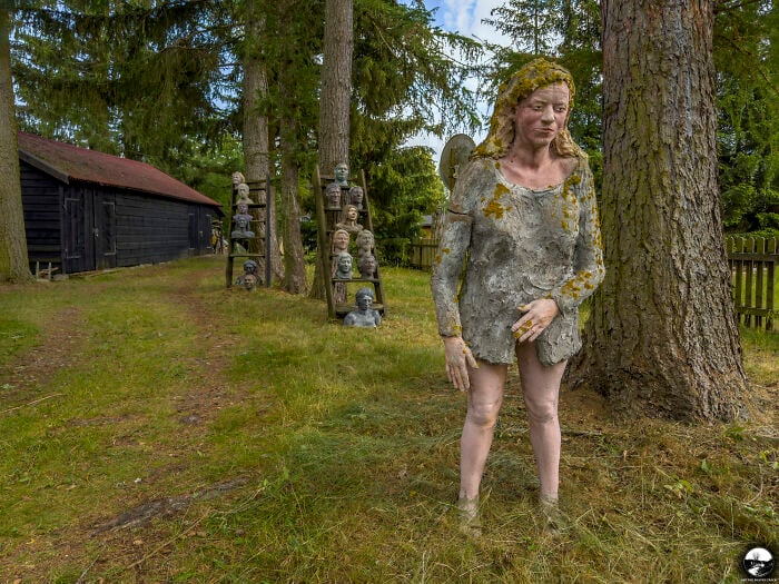 Artist Adam Szubski Created Fascinating Sculptures Of The Residents of Zgon Village in Poland