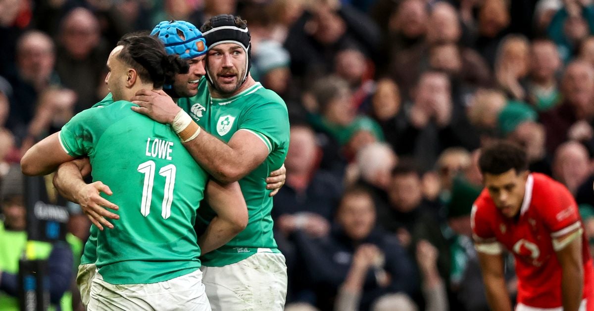 Four Irish players named in World Rugby Team of the Year