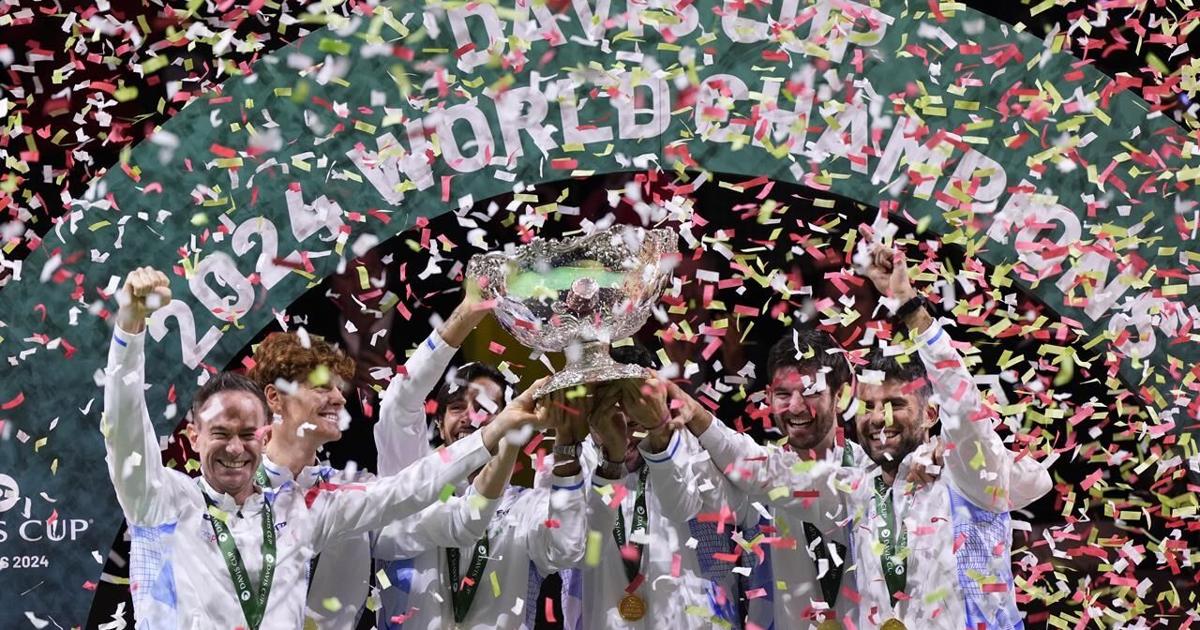 2 Slam Grand titles, a doping case and a Davis Cup title for Italy