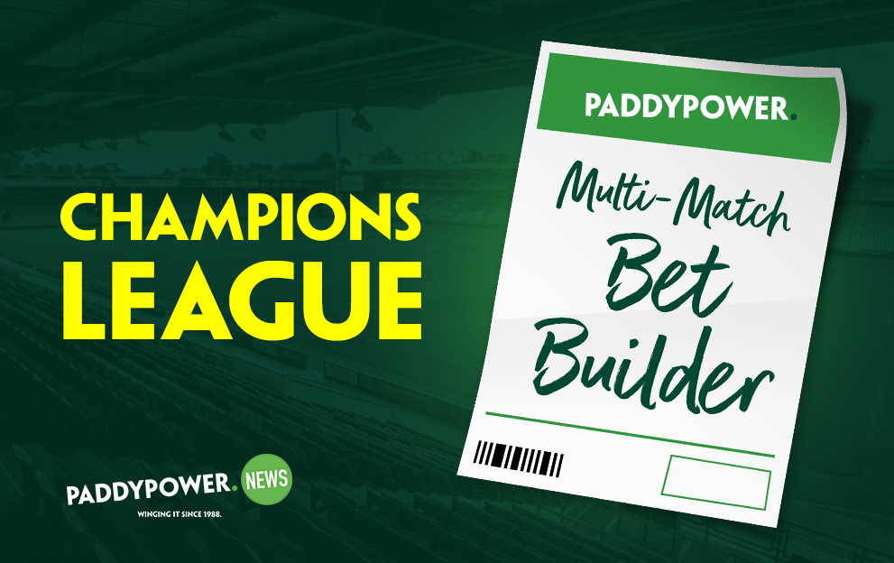 Wednesday's 15/1 UCL Multi-Game Bet Builder