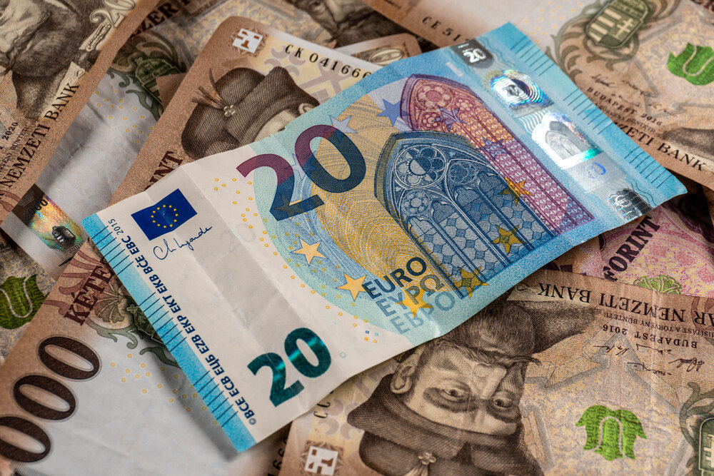 Hungarian forint hits new 2-year low against the euro, attempts to recover