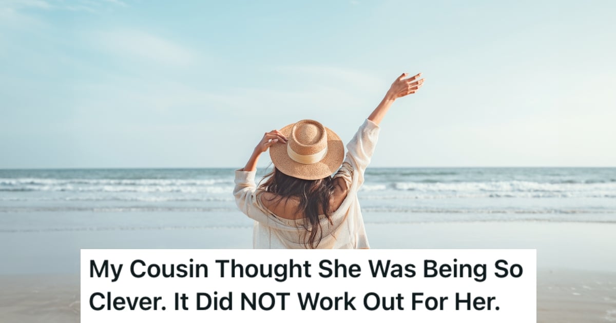 Her Cousin Talked Trash To Her Family Behind Her Back, So When Her Cousin Asked Her For Help She Spent a Day At The Beach Instead