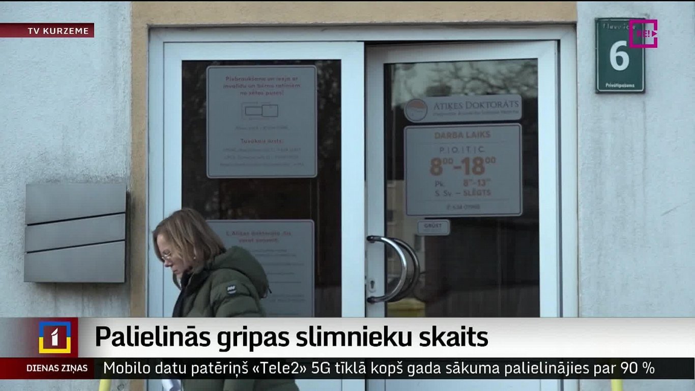 Doctors say flu incidence on the rise in Latvia