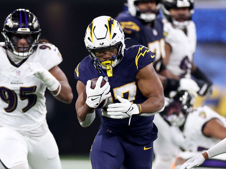 Chargers' Dobbins ruled out of MNF with knee injury