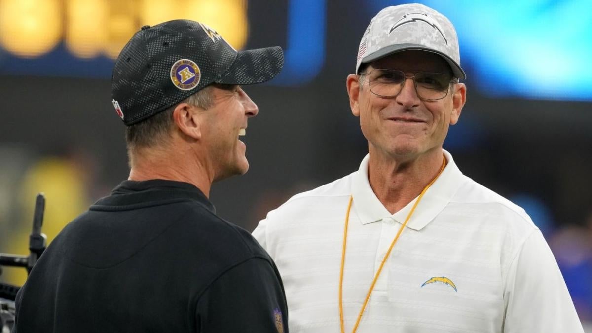 Harbaugh Bowl: Jim, John Harbaugh share messages to each other ahead of Chargers and Ravens on Monday night