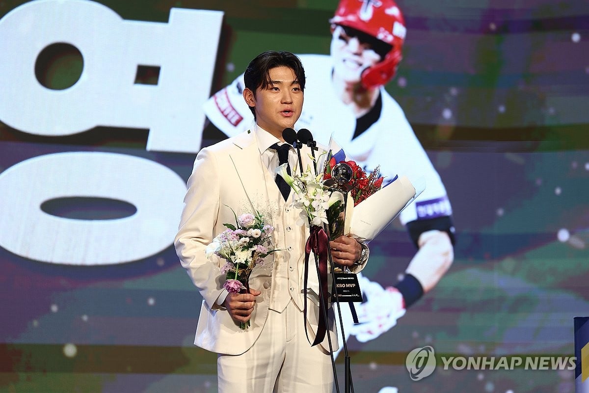 Kim Do-yeong caps historic season with no-doubt MVP award