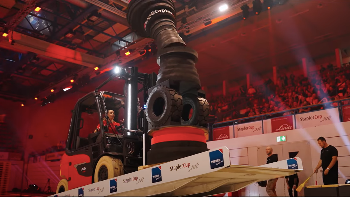 International Forklift Racing Competition Ends In Belgian Upset Over Germany