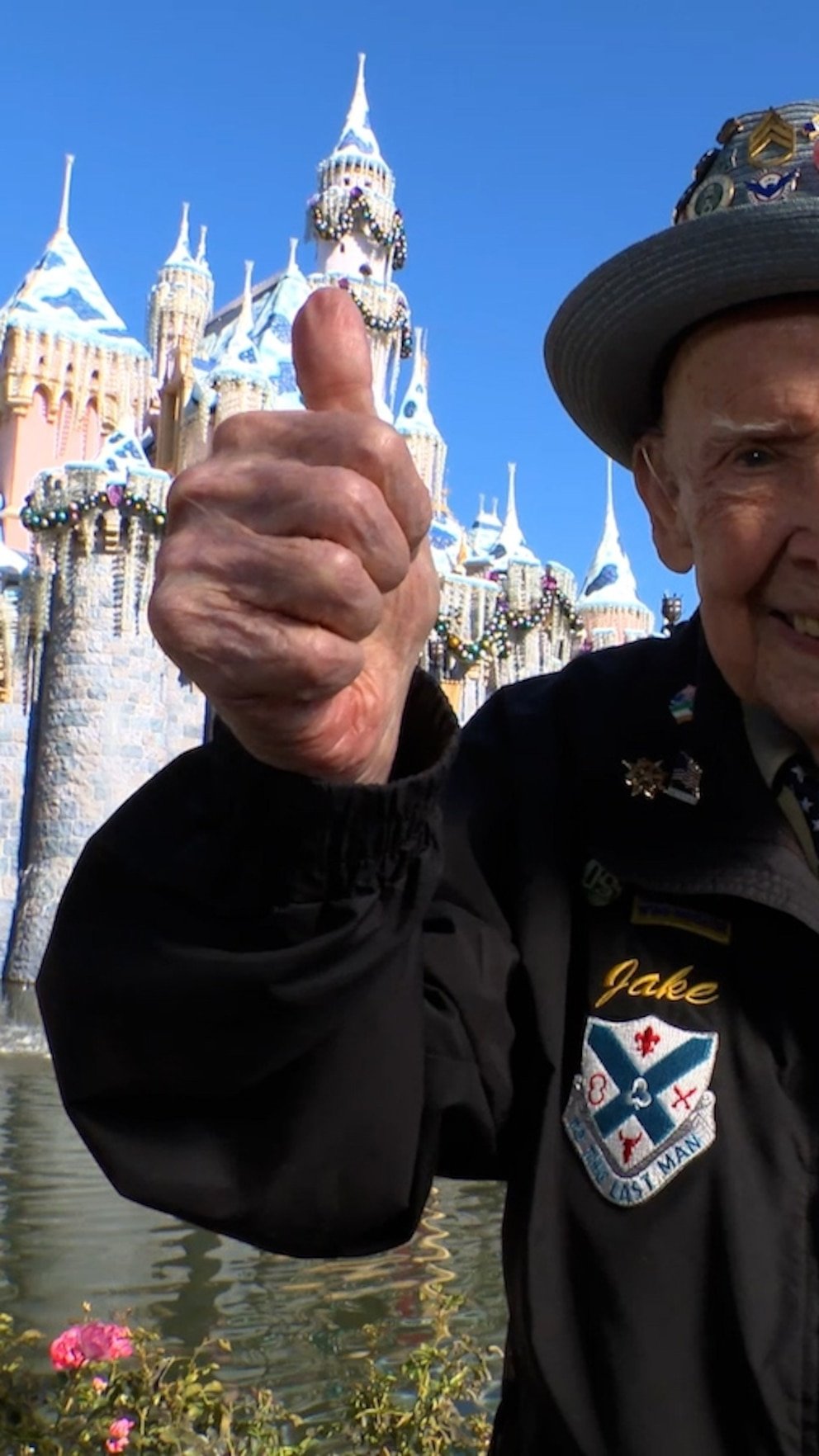 WATCH: 101-year-old World War II veteran honored at Disneyland