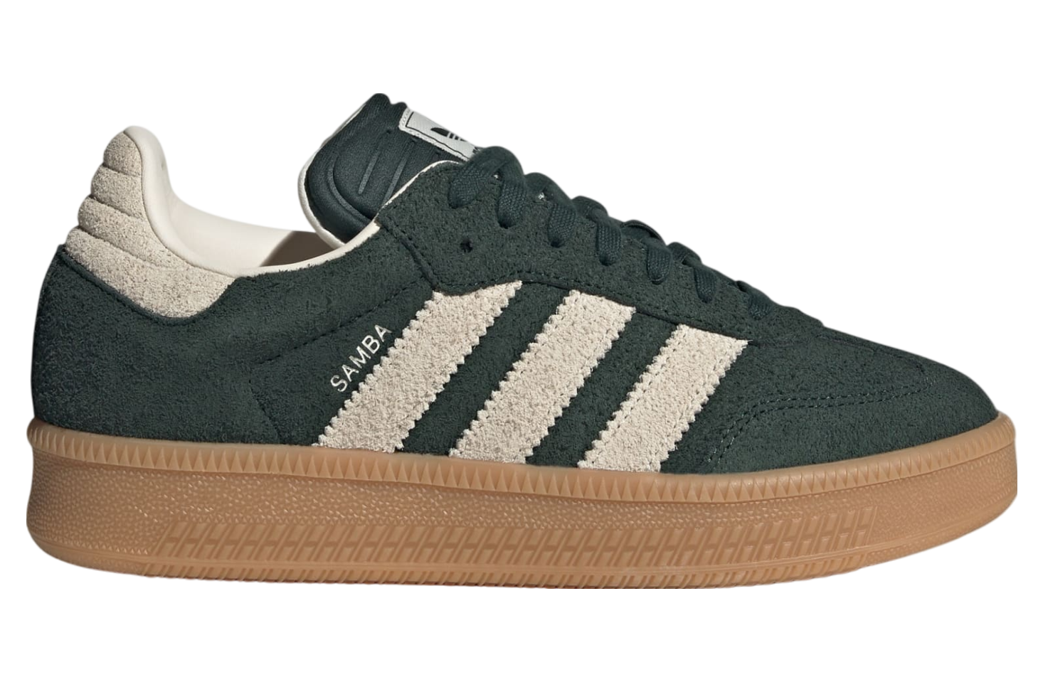 Adidas Samba Xlg Shadow Green / Chalk White