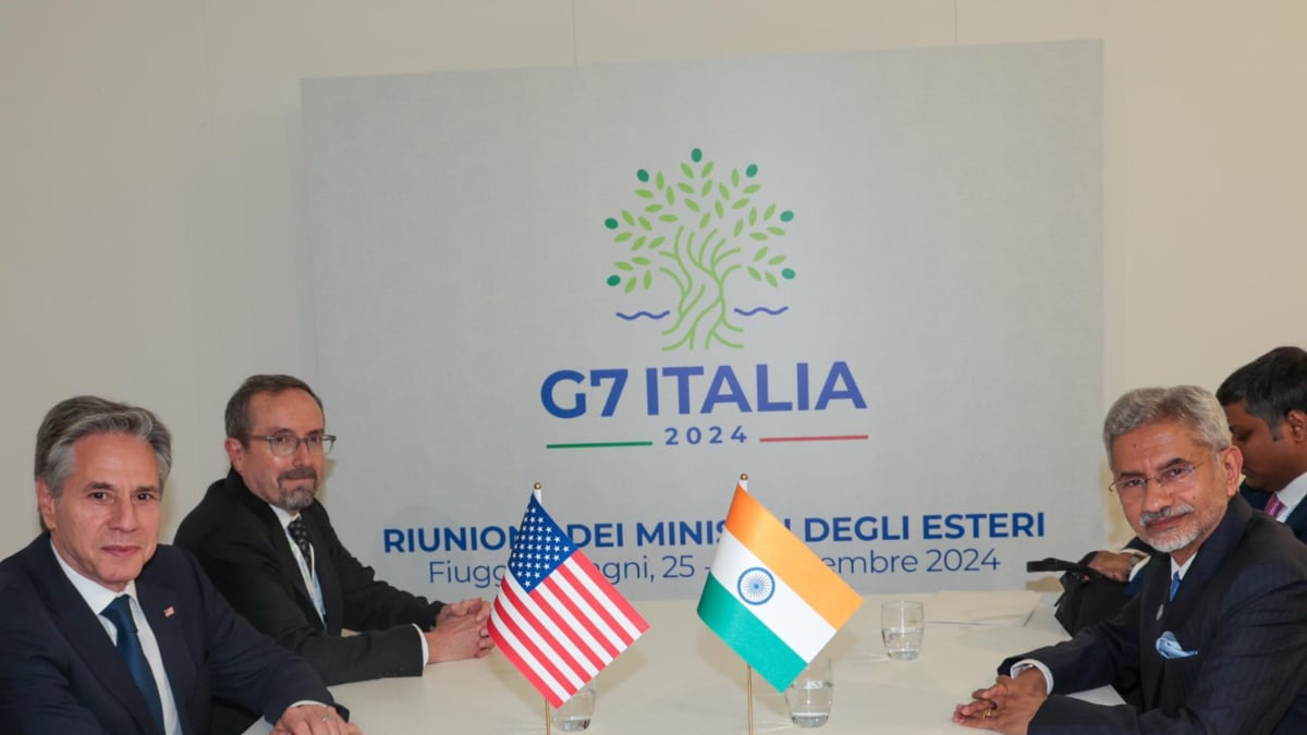 EAM Jaishankar Meets US' Blinken In Italy, Discusses Bilateral Partnership