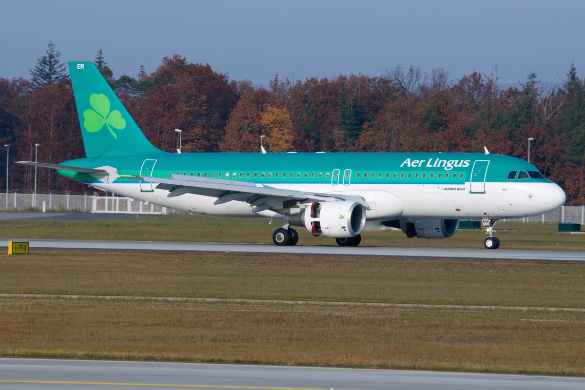 A flight from Malta to Dublin with Aer Lingus