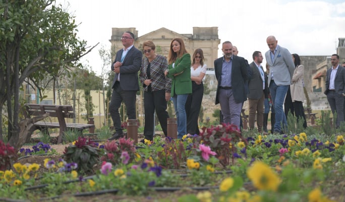  New garden opened for Hospice Malta patients 