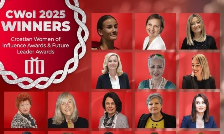 2025 Croatian Women of Influence and Future Leader award winners revealed