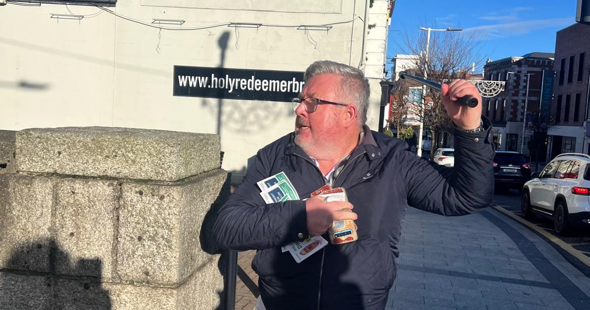 Far-right candidate accused of assaulting relative of political rival in Bray