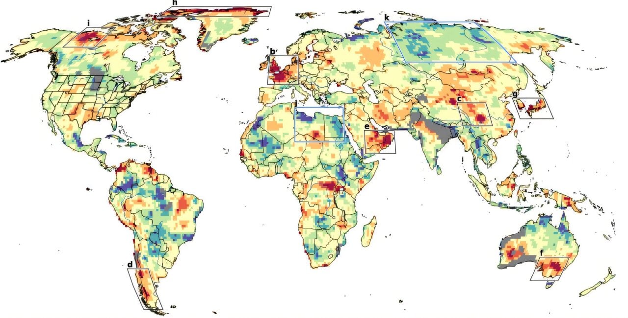 Unexplained heat-wave 'hotspots' are popping up across the globe