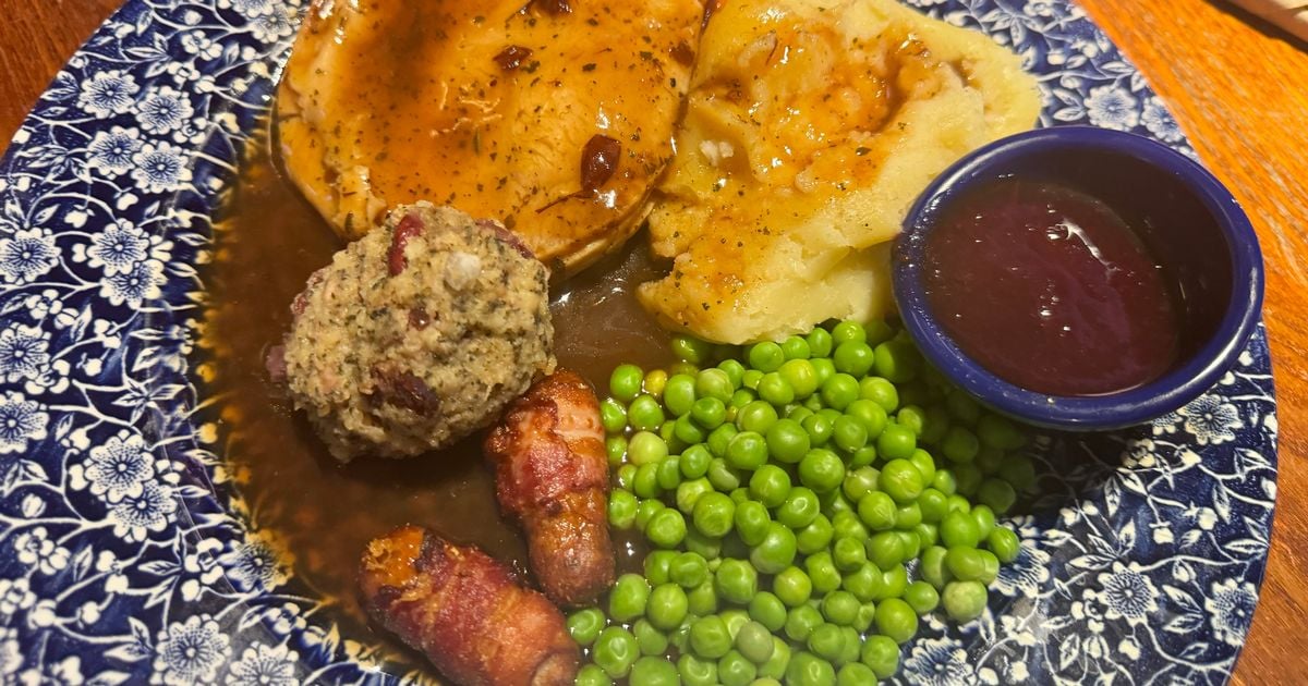 I visited a Birmingham Wetherspoons for Christmas dinner and someone else ate it