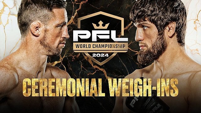 Video: 2024 PFL World Championship Ceremonial Weigh-ins