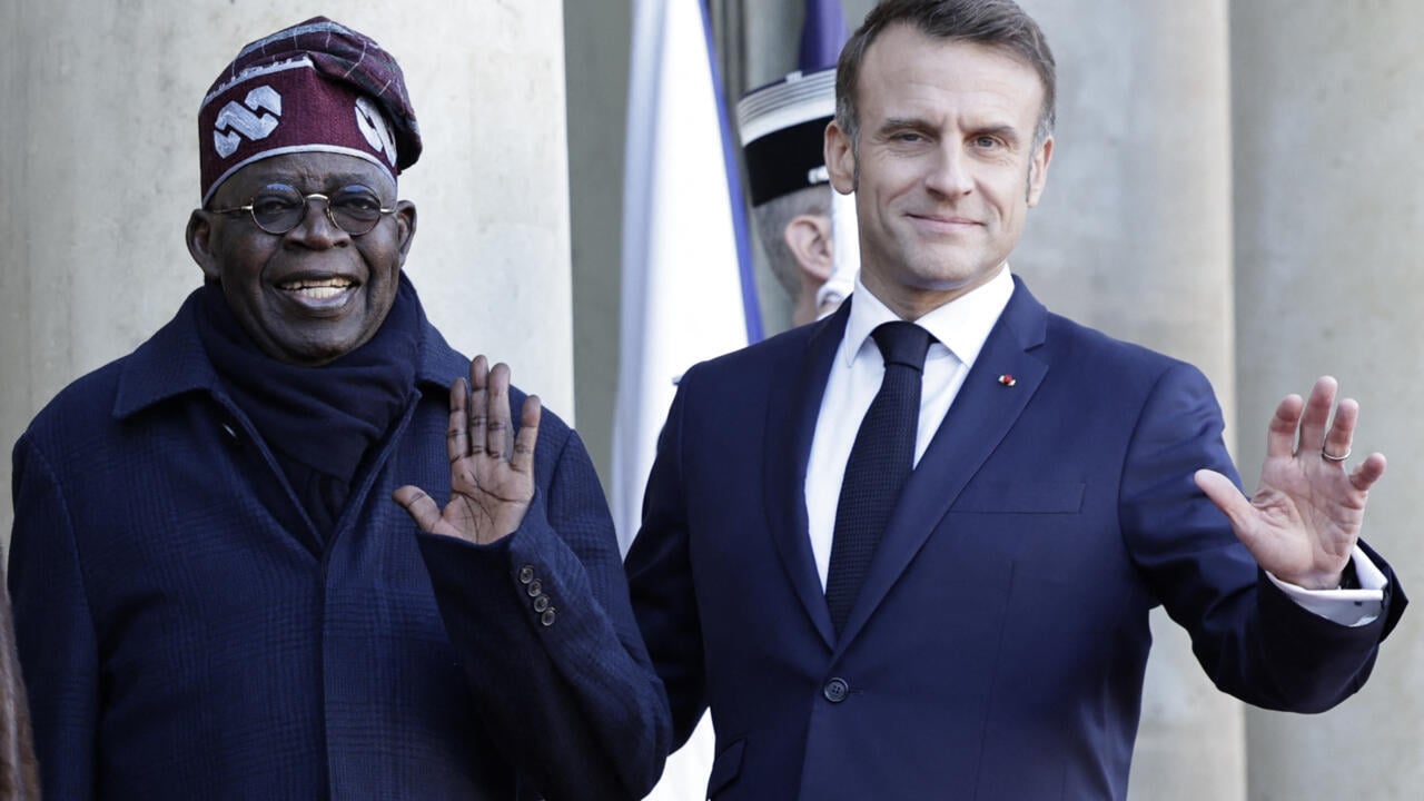 Macron welcomes Nigerian president as he seeks to boost Africa ties