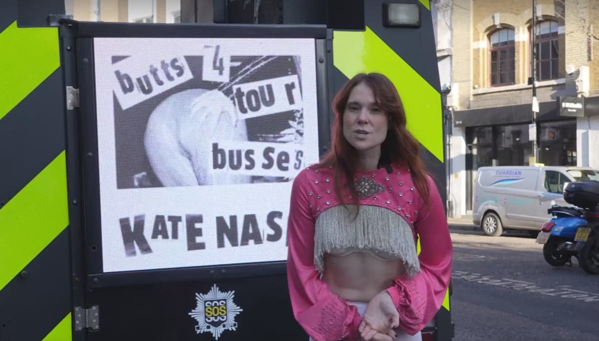 'Do they give a f**k?': Kate Nash slams Live Nation and Spotify over 'broken' music industry in London protest