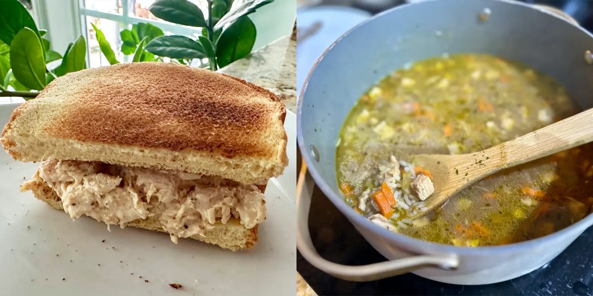 I tried 3 leftover turkey recipes, and I'd cook a whole bird just to remake the soup again