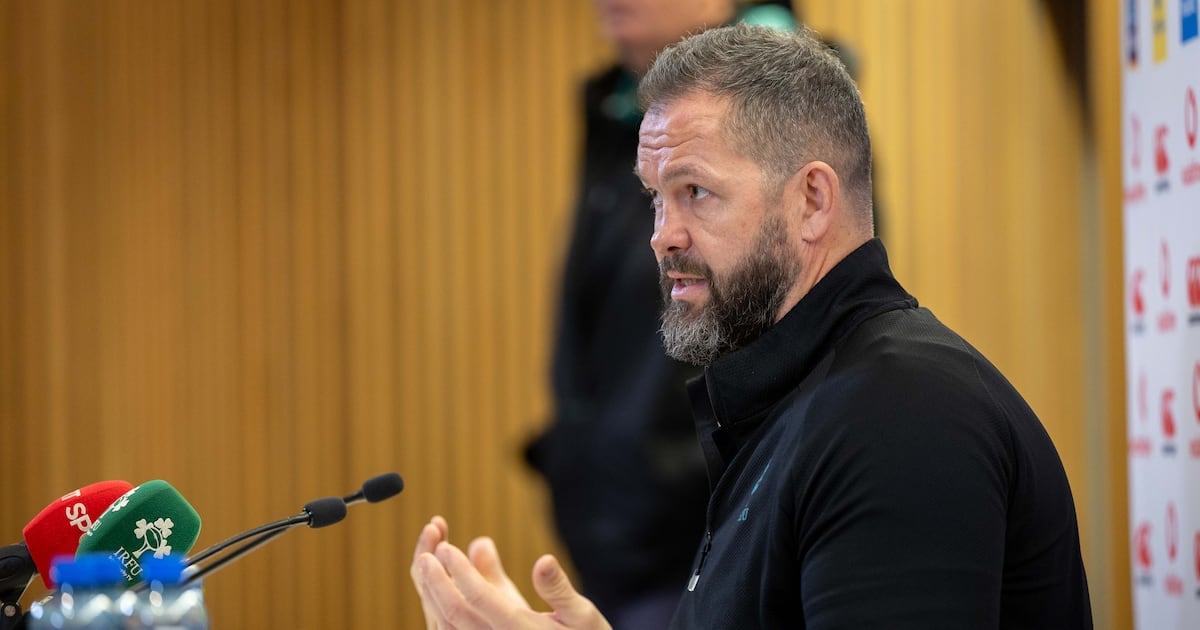 Andy Farrell hoping Ireland have kept their best performance until last against Australia