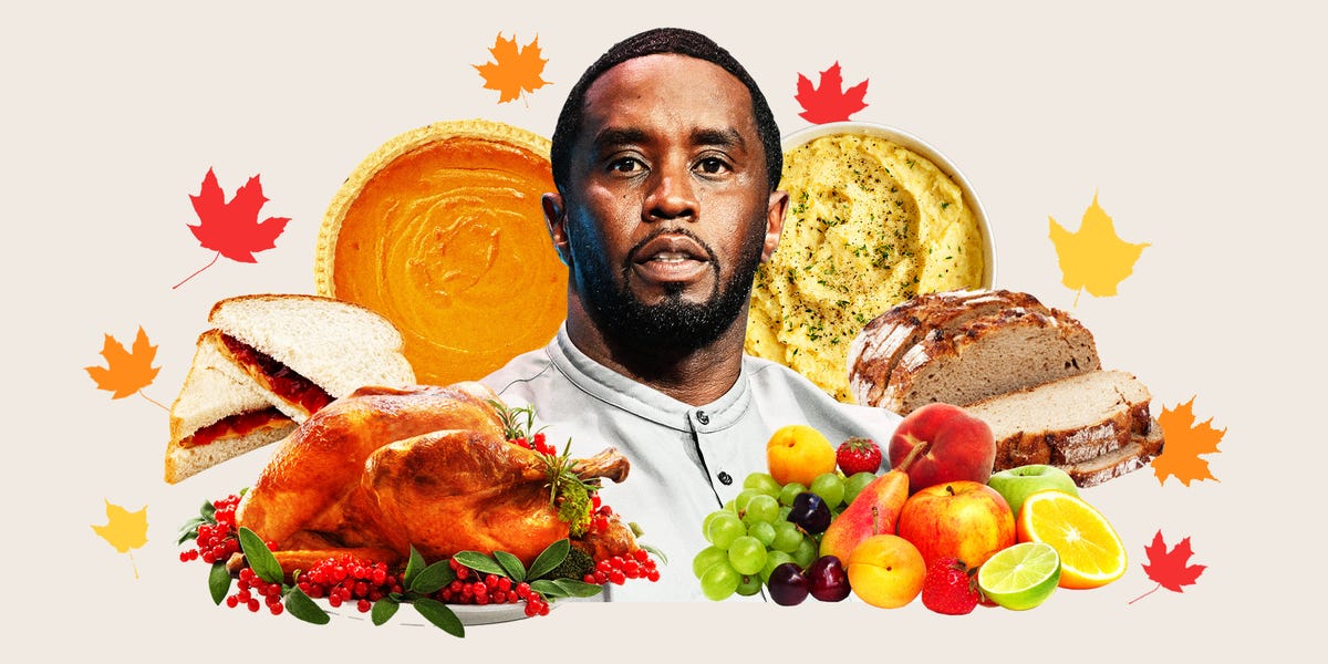 Turkey roast and PB&J: Here's Diddy's jailhouse Thanksgiving menu