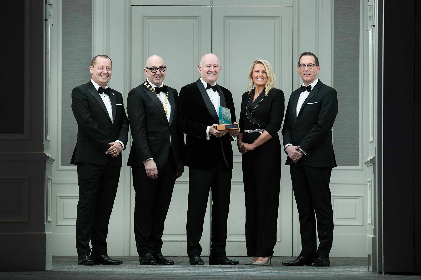 Jim Barry honoured with Outstanding Contribution to Business award