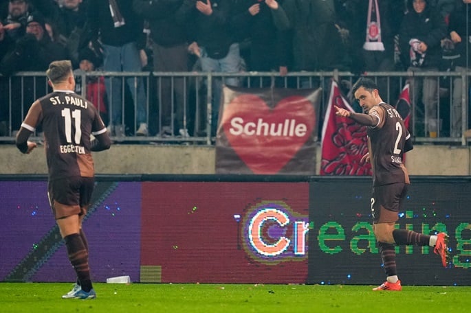 St Pauli defeat Kiel 3-1 to claim 1st home win of the season