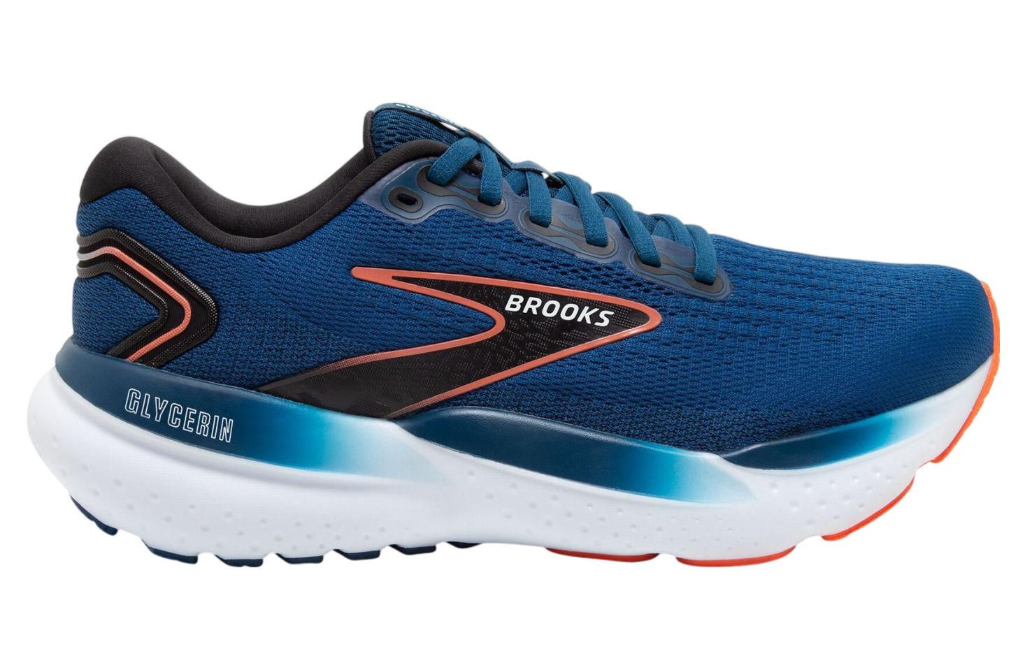 Brooks Glycerin 21 Blue Opal / Black / Nasturtium / White