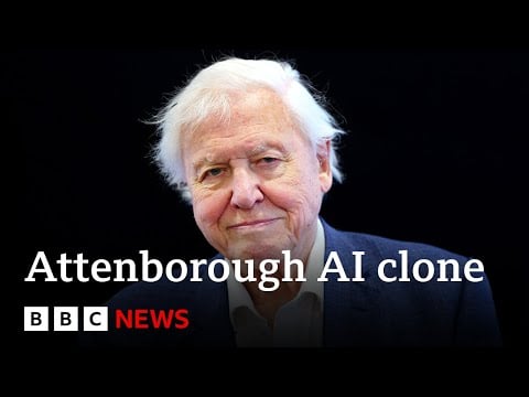 Sir David Attenborough says AI clone of his voice is &#39;disturbing&#39; | BBC News