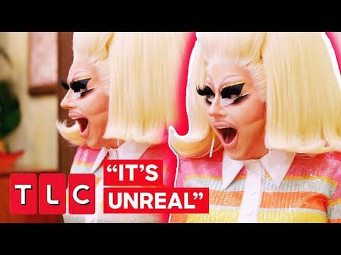 Trixie Loses Her Mind Seeing The ORIGINAL Brady Bunch House | Trixie Motel