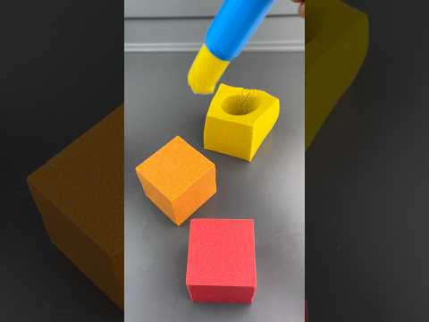 Magic Sand Cubes Very Satisfying And Relaxing Sand sound