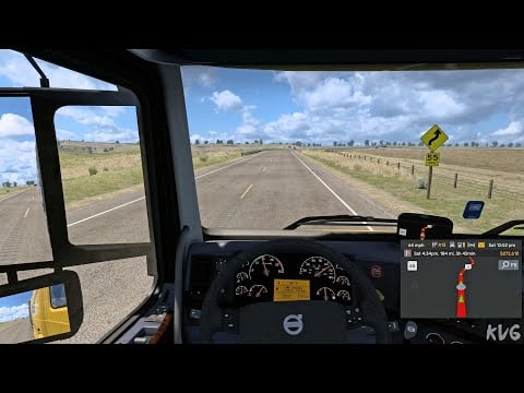 American Truck Simulator - Phillipsburg to Garden City - Kansas Gameplay (PC UHD) [4K60FPS]