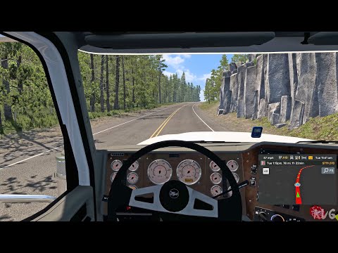 American Truck Simulator - Sandpoint to Lewiston - Idaho Gameplay (PC UHD) [4K60FPS]