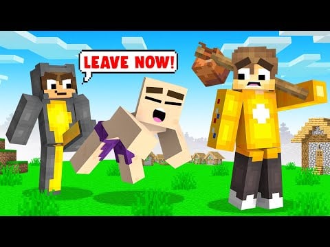 We Got THROWN OUT Of OUR Minecraft World (Cherry Island)