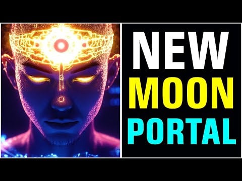 NEW MOON PORTAL is NOW OPEN for New Beginnings (Powerful Meditation)