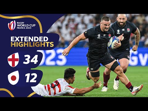 England triumph over Brave Blossoms | England v Japan | Rugby World Cup 2023 Extended Highlights