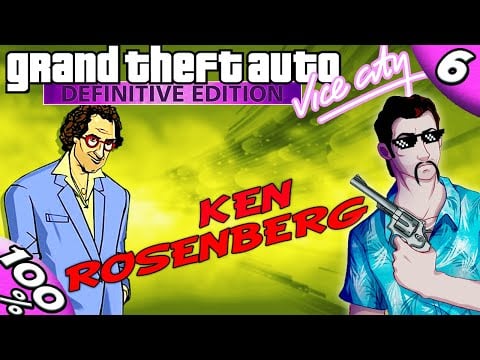 GTA Vice City Definitive: ALL KEN ROSENBERG MISSIONS [100% Walkthrough]