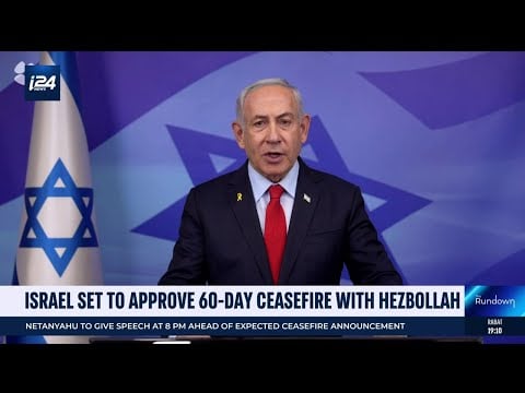 Netanyahu endorses Lebanon ceasefire, reserves IDF action for violations