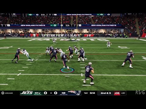 Madden NFL 25 - New York Jets vs New England Patriots - Gameplay (PS5 UHD) [4K60FPS]