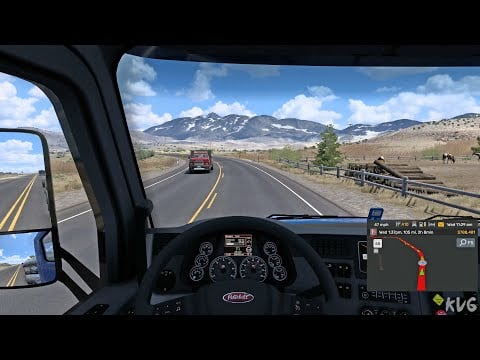 American Truck Simulator - Pocatello to Salmon - Idaho Gameplay (PC UHD) [4K60FPS]