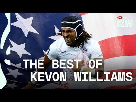 King Kevon! USA Sevens Captain Fantastic! | Kevon Williams&#39; BEST Sevens tries