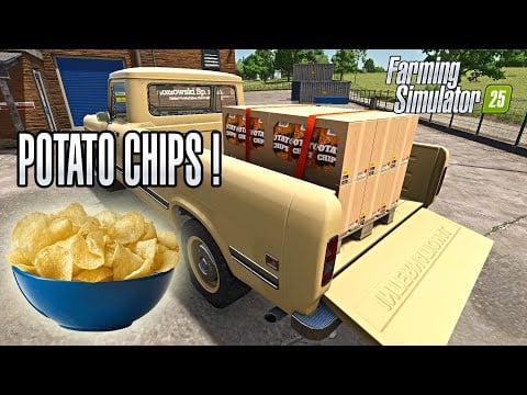 FS25: Potato Harvest &amp; Chips Production!