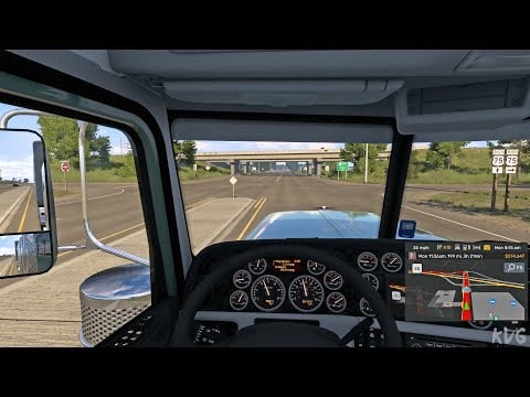 American Truck Simulator - Topeka to Hays - Kansas Gameplay (PC UHD) [4K60FPS]