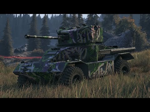 World of Tanks - AEC Armoured Car - 10 Kills 4,3K Damage (Karelia)