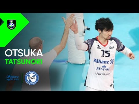 Breakout Star I Otsuka TATSUNORI has Arrived in The Champions League Volley